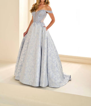 Ellie Wilde - Lace Corset Side Pockets Dress