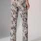Joseph Ribkoff - Snakeskin Print Straight Leg Pants