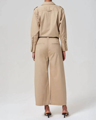 Citizens Of Humanity - Cara Cropped Pleated Trouser