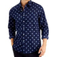Club Room - Men's Geometric Print Woven Shirt