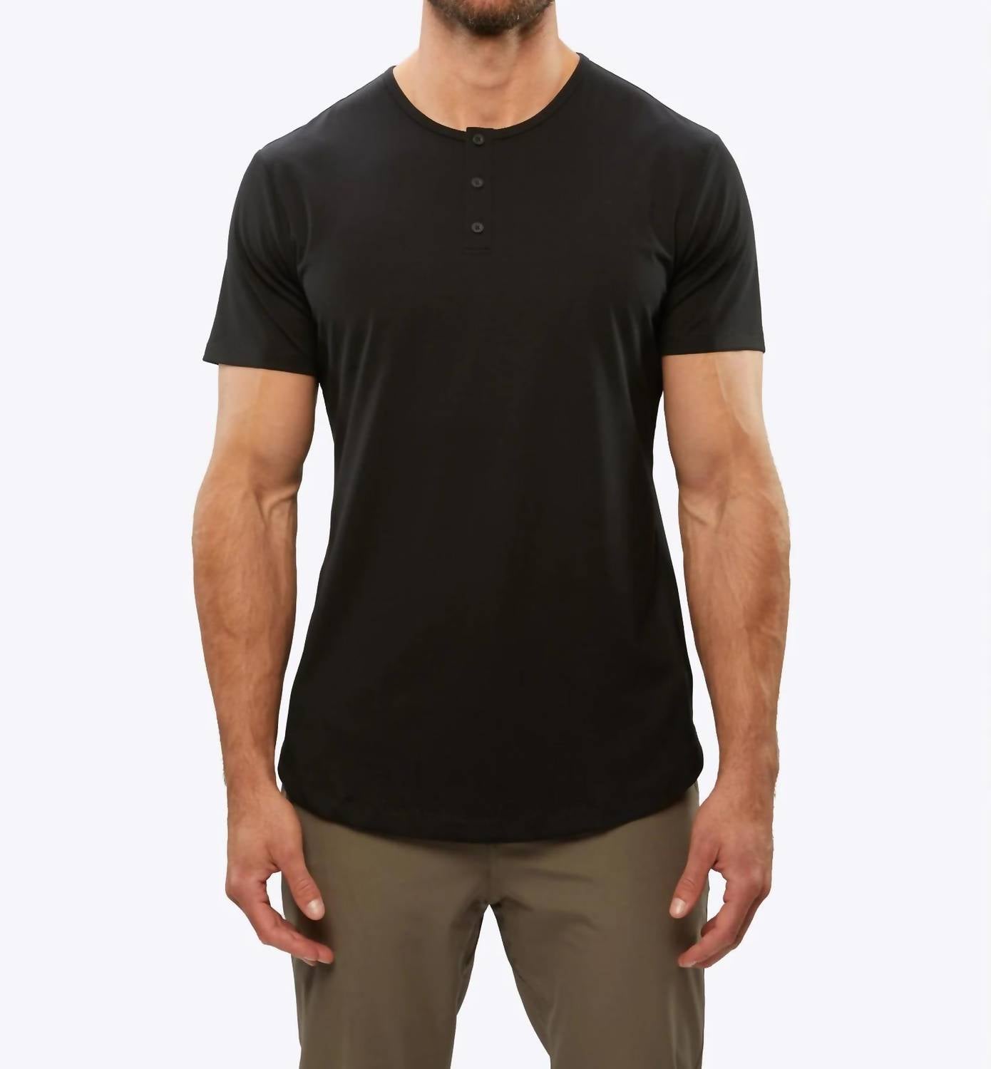 Cuts - Henley Short Sleeve Tee
