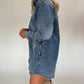Veveret - Denim Button Down Dress