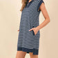 Doe And Rae - Women's French Striped Dress