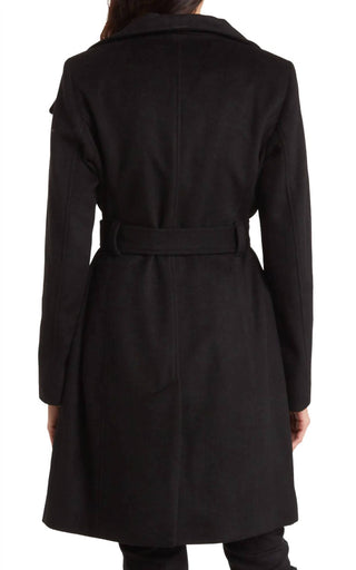 Michael Kors - Wool Belted Wrap Coat