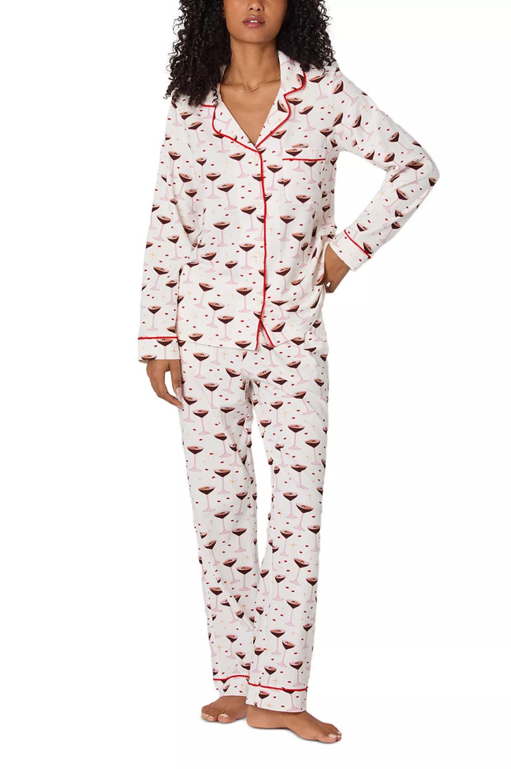 Bedhead Pjs - Espresso Kisses Long Sleeve Pajama Set