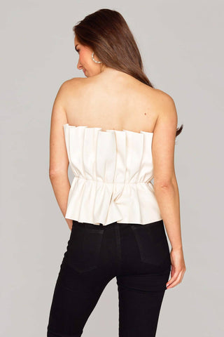 Buddylove - Giselle Pleated Strapless Top