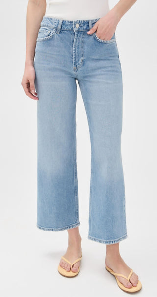 Rails - Getty Crop Jeans w/ Whip Stitch