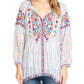 Johnny Was - Allegra Peasant Blouse