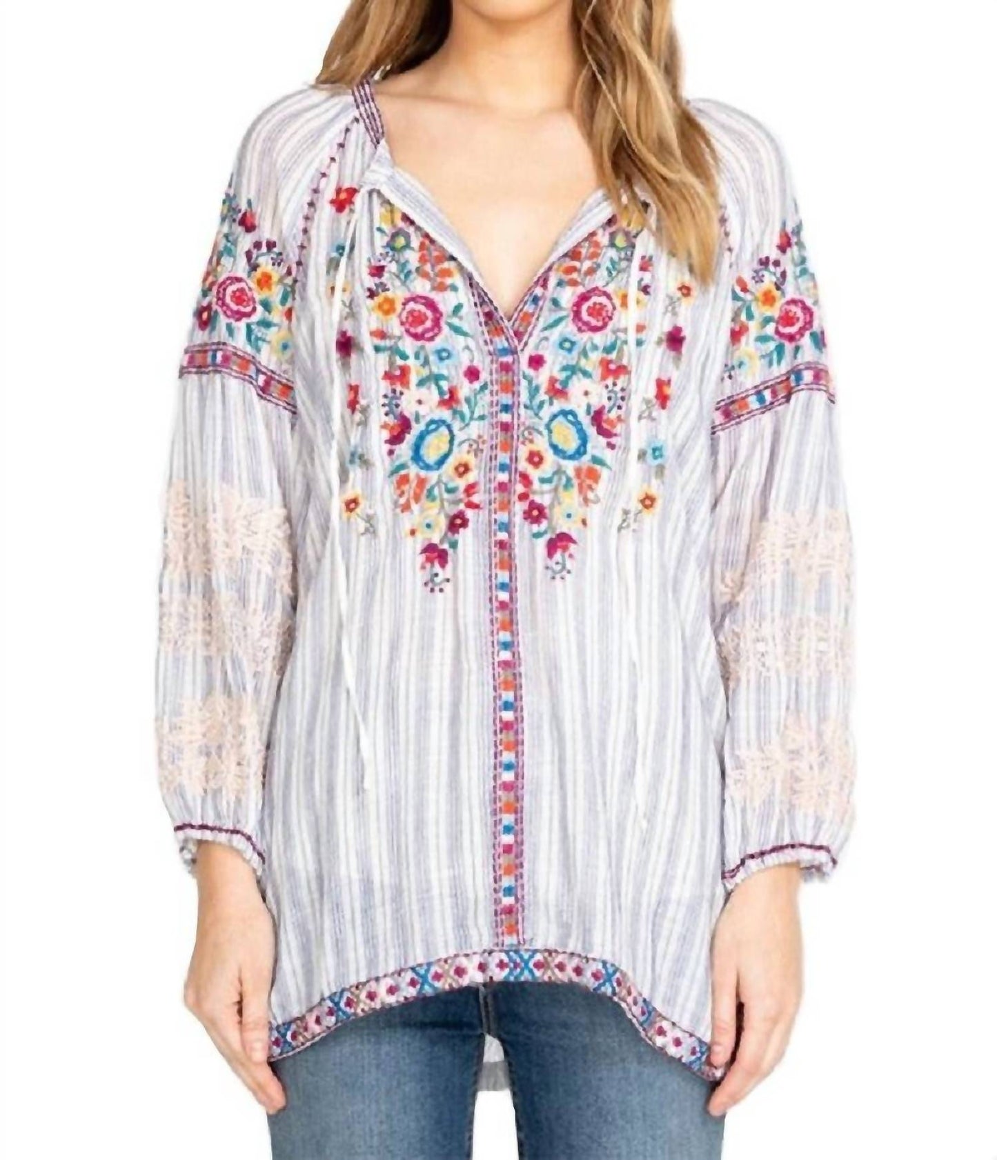 Johnny Was - Allegra Peasant Blouse