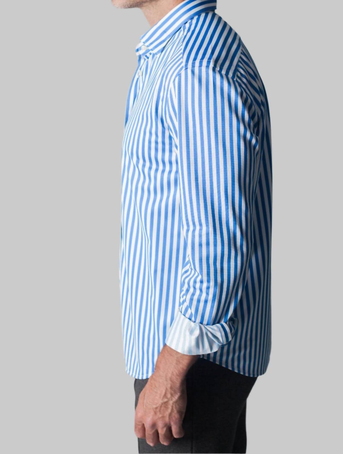 Buki - The Go Big Stripe Long Sleeve Tech Shirt