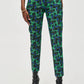 Joseph Ribkoff - Abstract Print Slim Cropped Pant