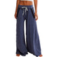 Free People - Wait A Minute Wide Leg Lounge Pants