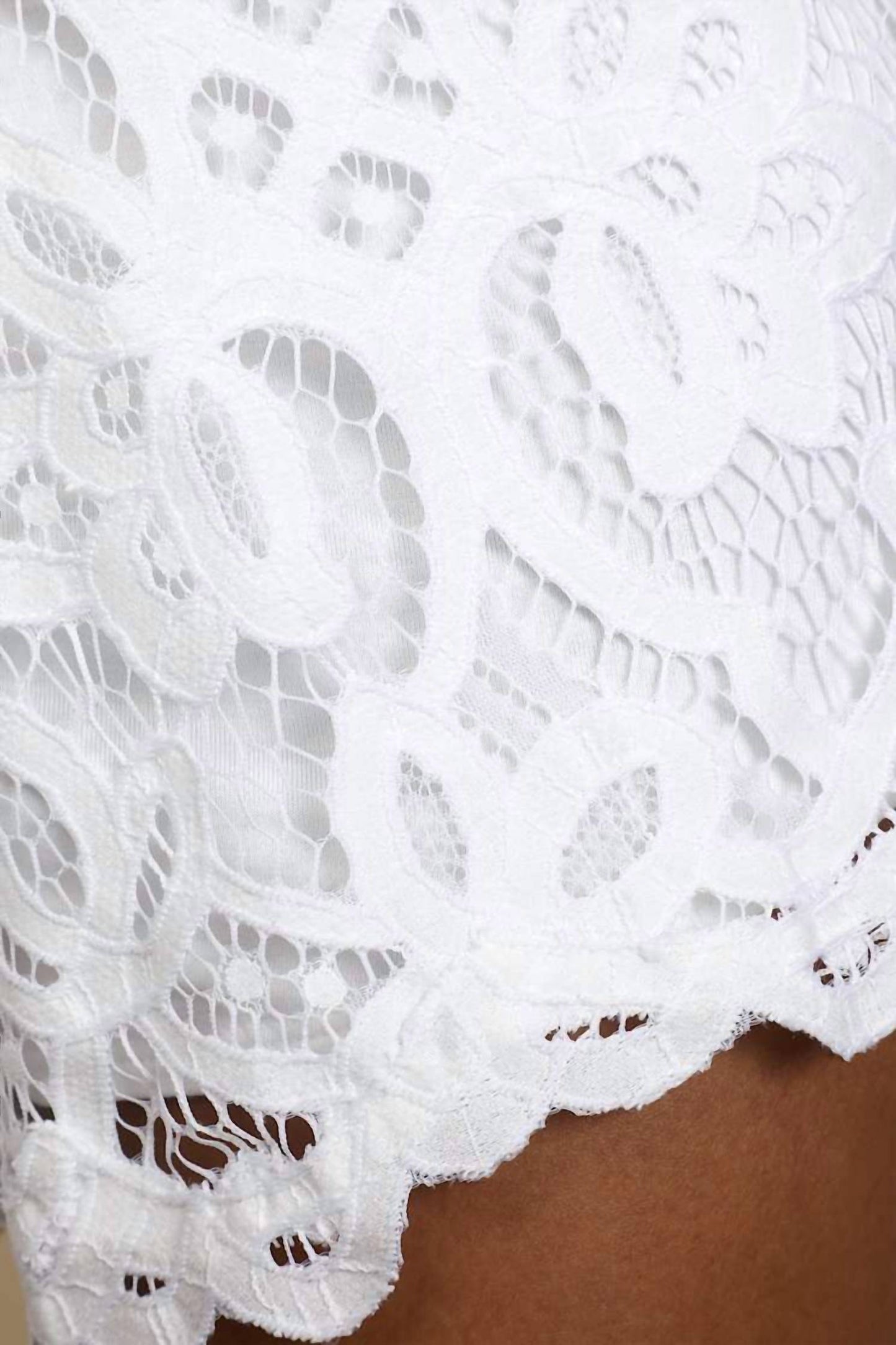 Free People - Adella Lace Shorts