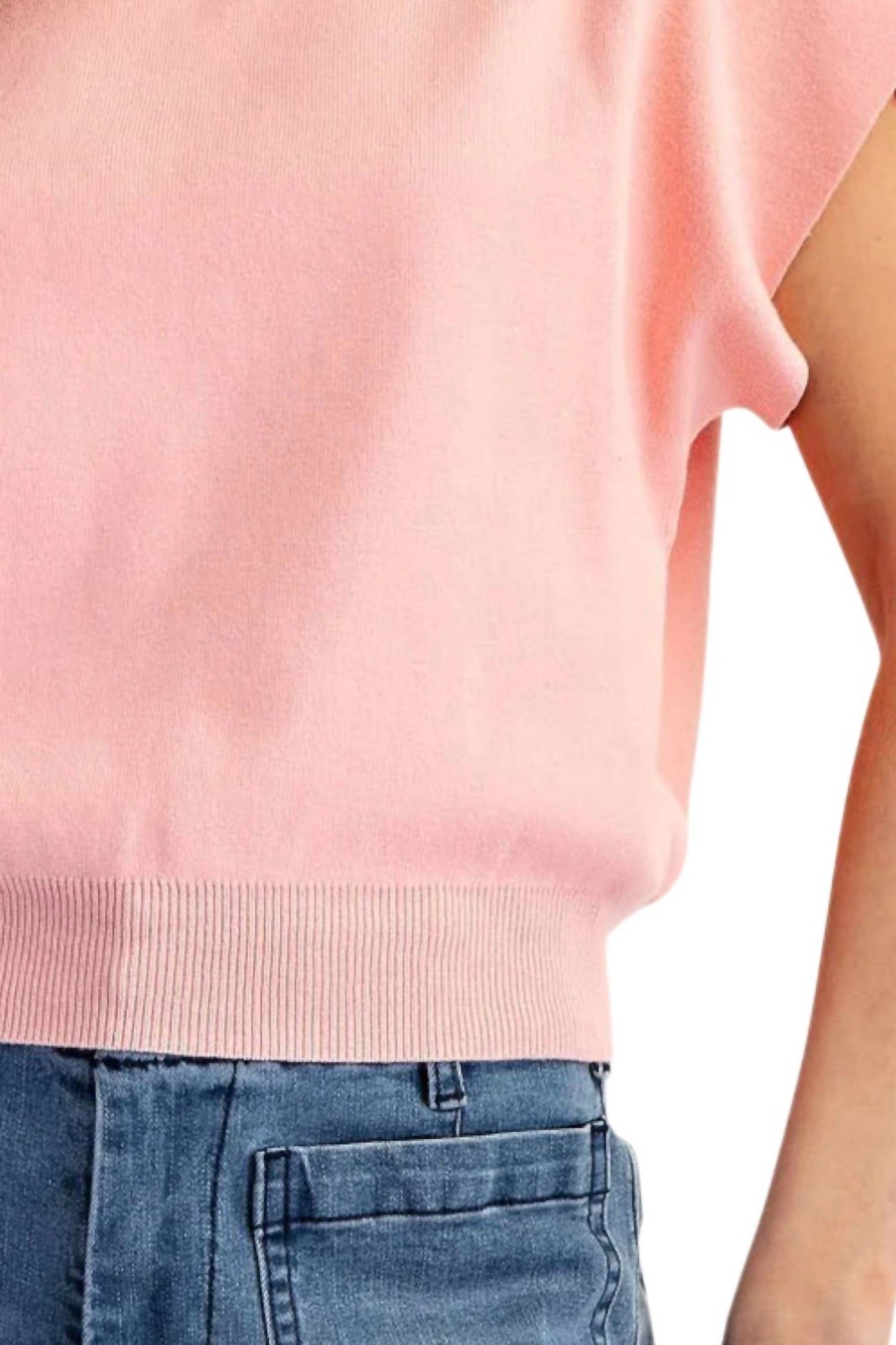 Ee:Some - Haven Mock Neck Knit Top