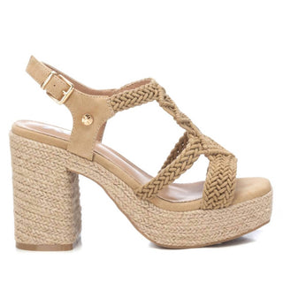 Xti - Women's Heeled Jute Sandals