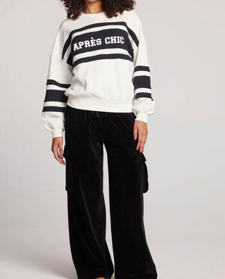 Chaser - Apres Chic Colorblock Pullover Sweater