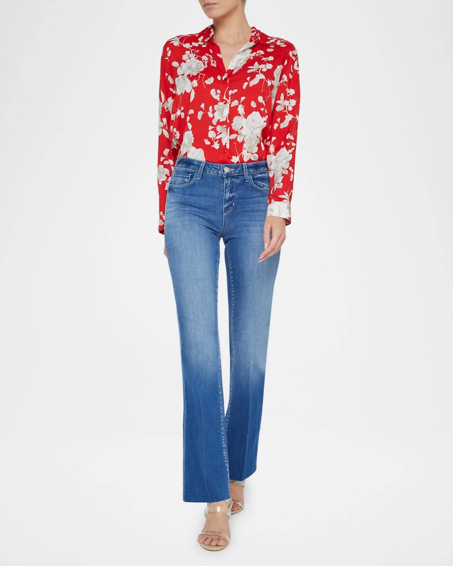 L'Agence - Sneeki Low Rise Straight Leg Jean