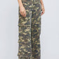 Hidden - Wide Leg Camo Jean