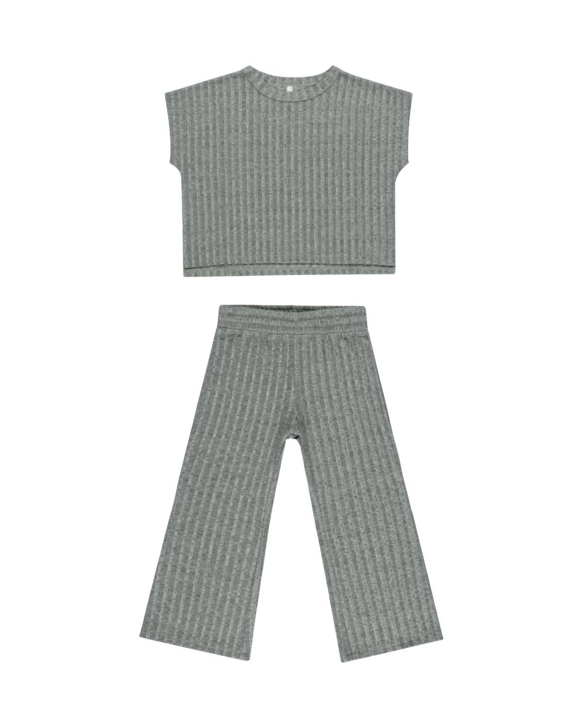 Rylee + Cru - Cozy Knit Top And Pant Set