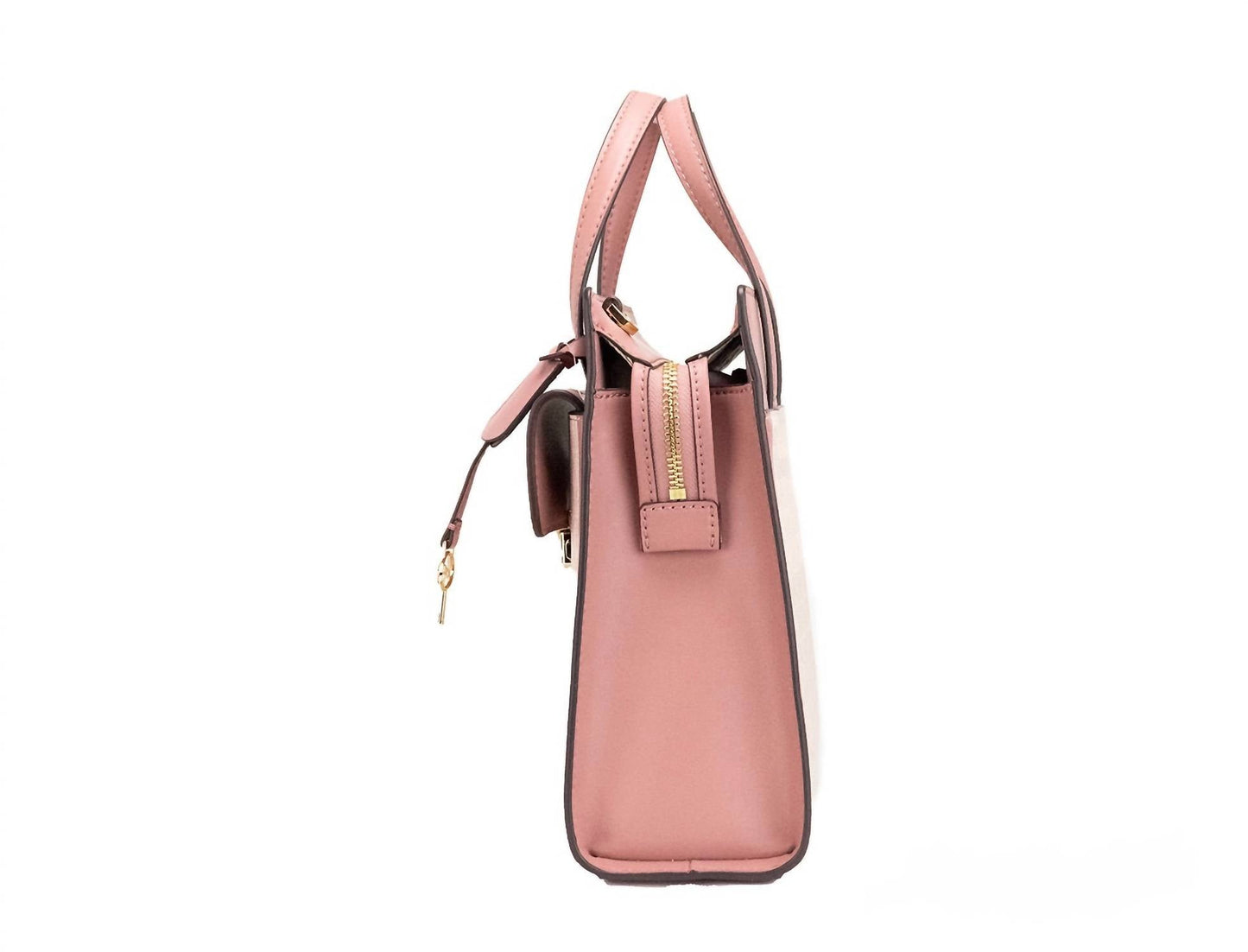 Michael Kors - Women's Cece Pvc North South Flap Tote Crossbody Bag Purse Small