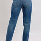Judy Blue - Rigid Magic High Rise Straight Leg Jeans