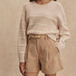 Varley - Meryl Stripe Knit Sweater