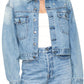 Pistola - Shelby Embroidered Cropped Denim Jacket