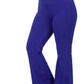 Zenana - Wide Waistband Yoga Flare Pants -plus