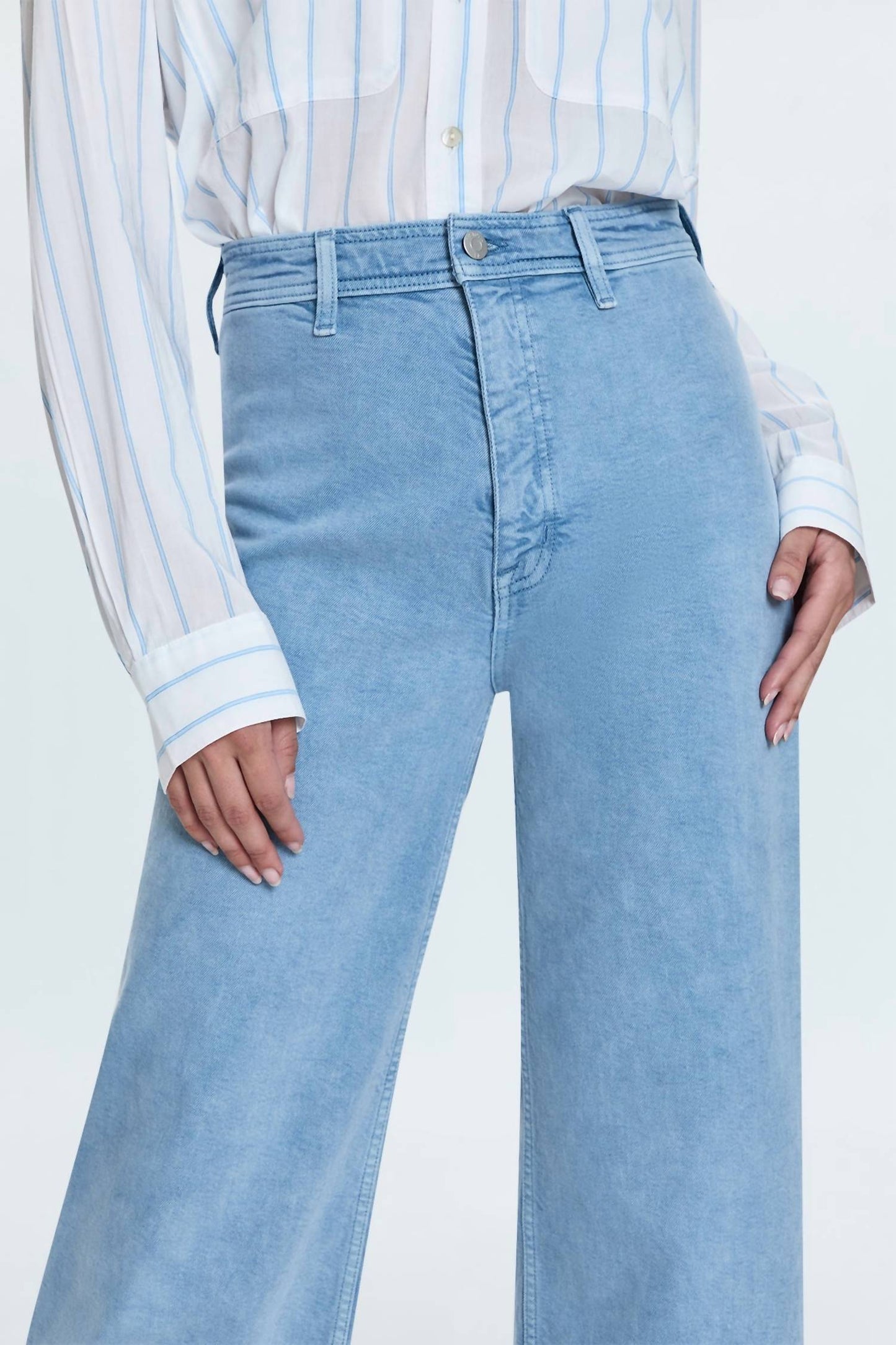 Pistola - Penny High Rise Wide Leg Jeans