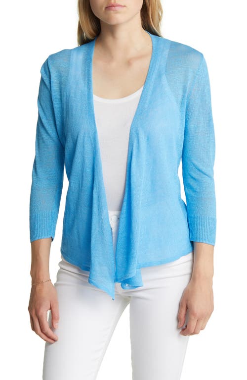 +ZOE Blue Jewel Convertible Cardigan - Small