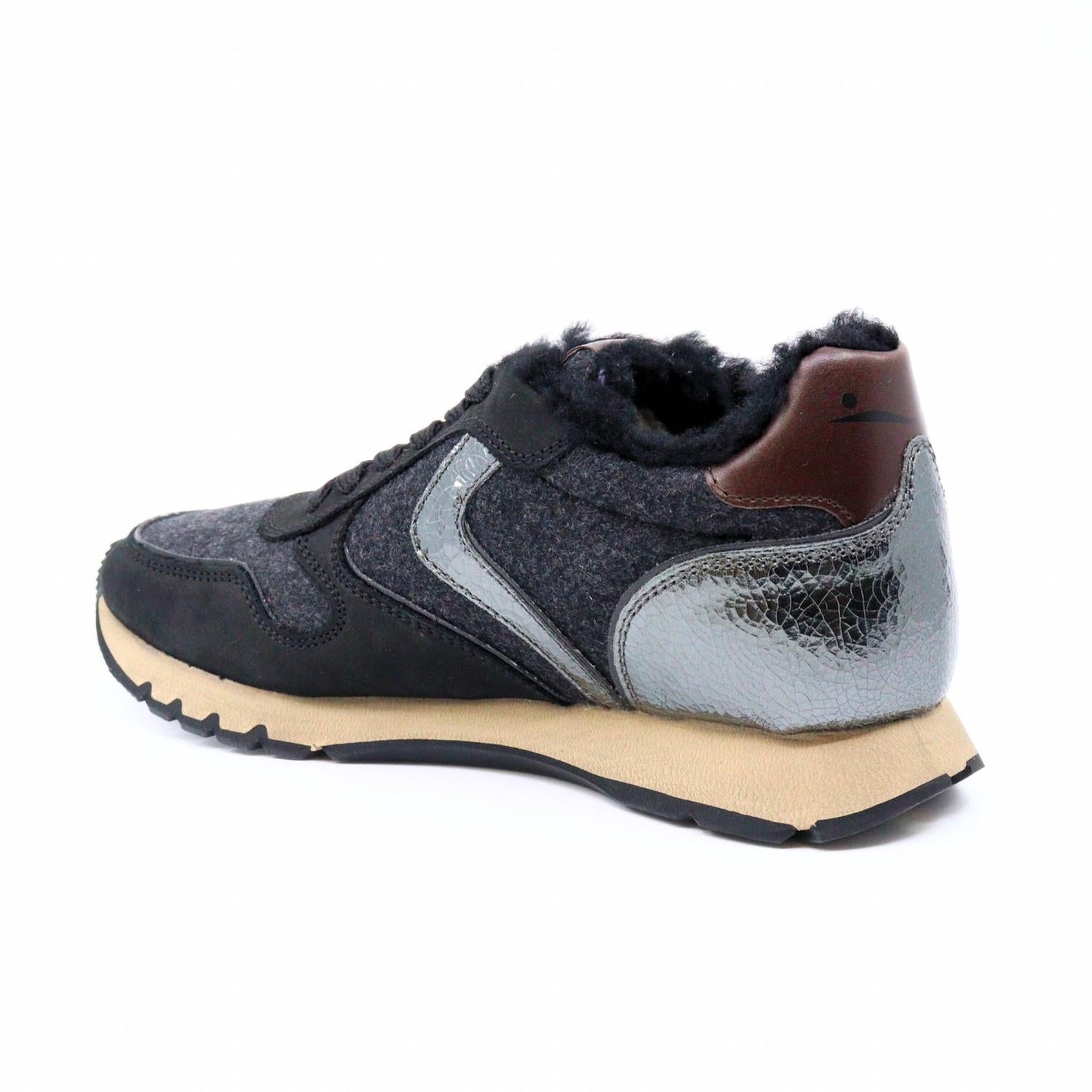 Voile Blanche - Julia Fur Sneakers