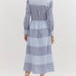 Entro - Haven Stipe Midi Dress