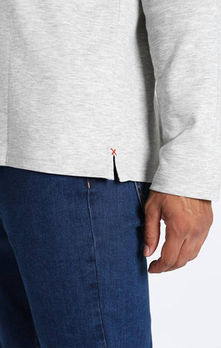 Jachs New York - Luxe Cotton Long Sleeve Polo Shirt