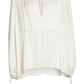 Nili Lotan - RENA TIE NECK SILK TOP