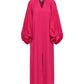 Emily Mccarthy - Women's Fiona Solid Front Slit Dress