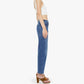 Mother - Newbie Ankle Fray Straight-leg Jeans