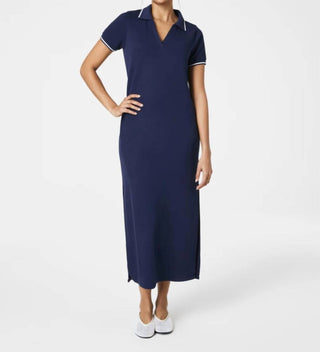 Spanx - Airessentials Pique Polo Midi Dress