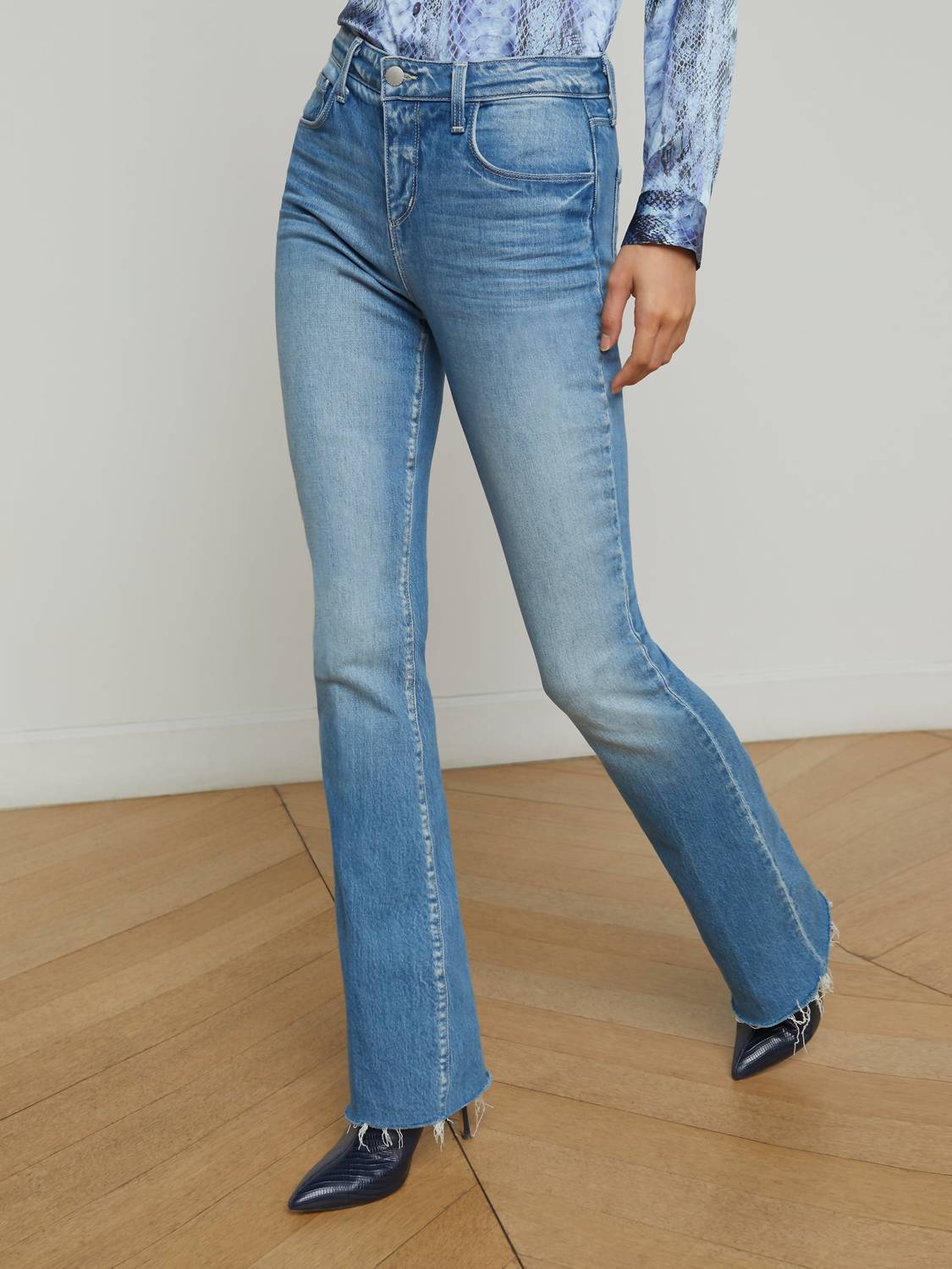 L'Agence - Ruth High Rise Straight Jean