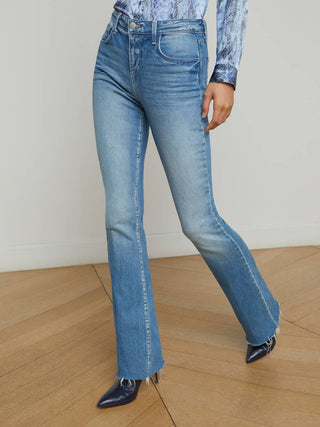 L'Agence - Ruth High Rise Straight Jean