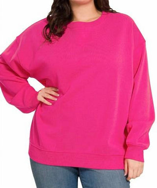 Zenana - Fleece Sweatshirt