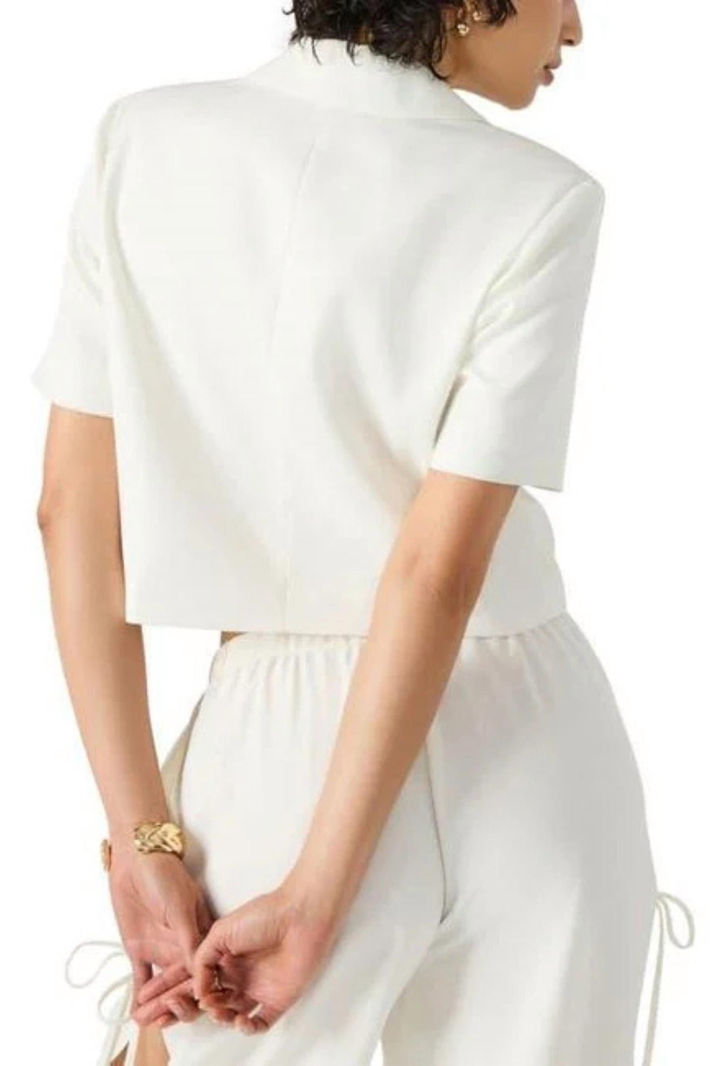 Steve Madden - BOW TIE FRONT SHORT BLAZER
