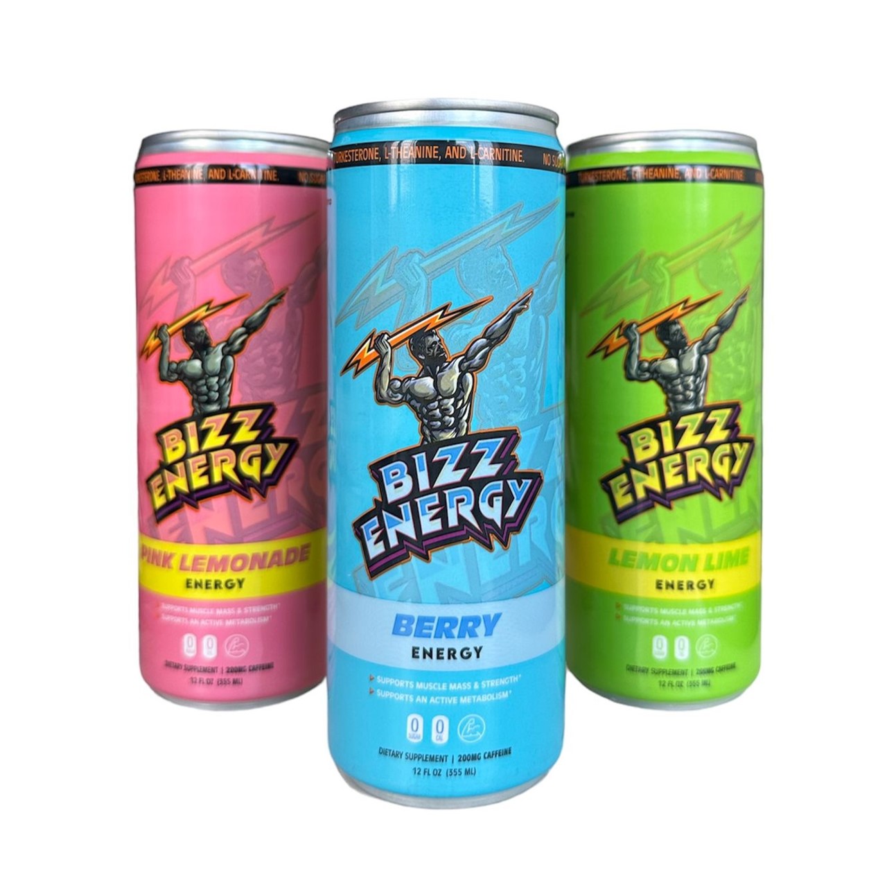 Bizz Energy Drink - 4 Pack, 12 Oz