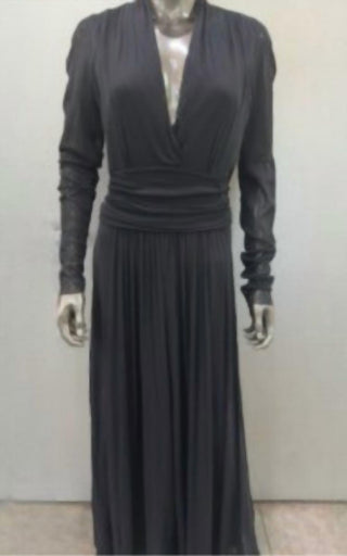 Elana Kattan - Women's V-neck mesh dress