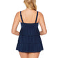 Longitude - Triple Tiered Swim Dress