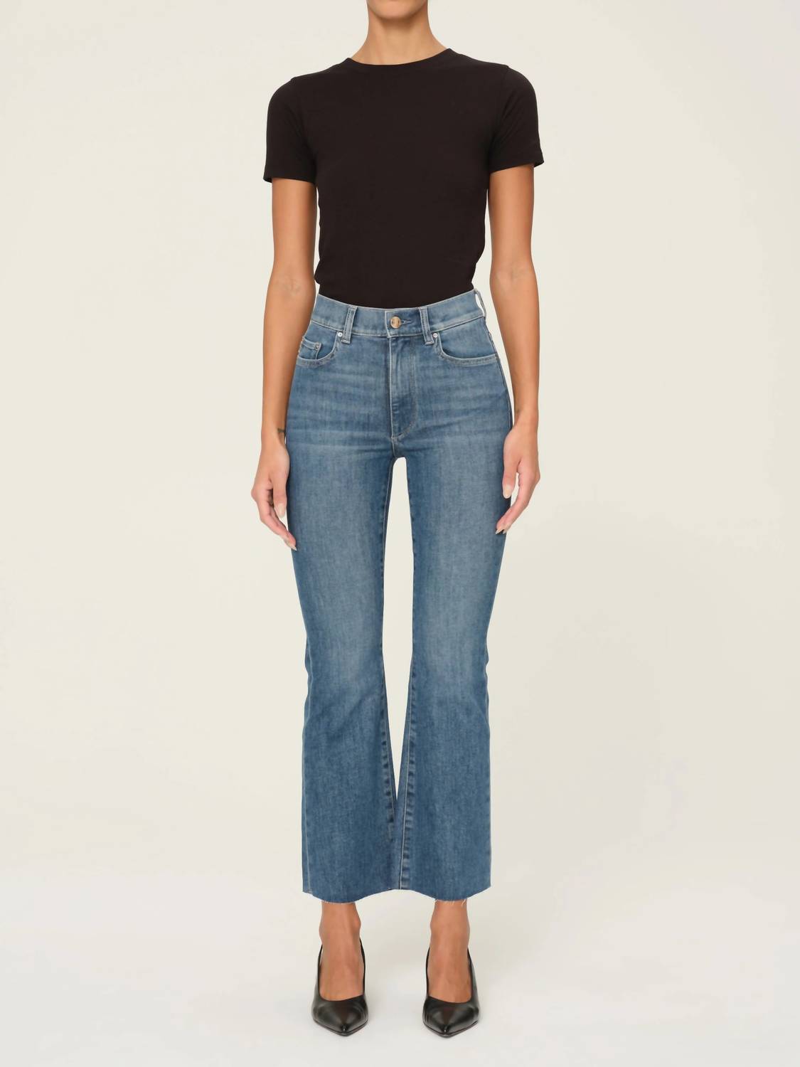 Dl1961 - Women'S - Bridget Boot High Rise Instasculpt Crop Jeans