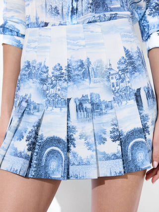 Alice + Olivia - Carter Pleated Mini Skirt