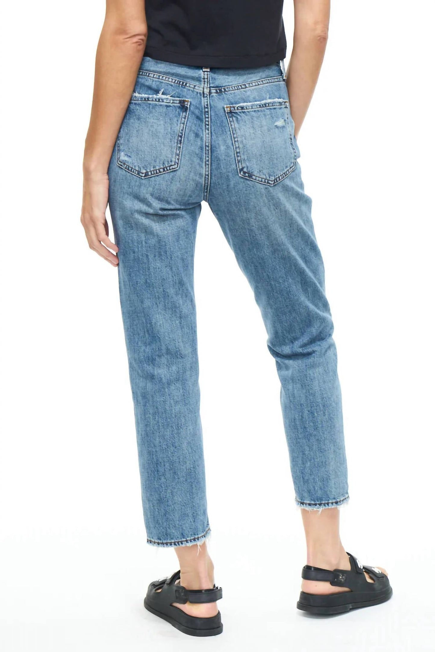 Pistola - Charlie High Rise Straight Jeans