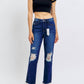 Judy Blue - WomenRigid Magic Heavy Destroy Straight Leg