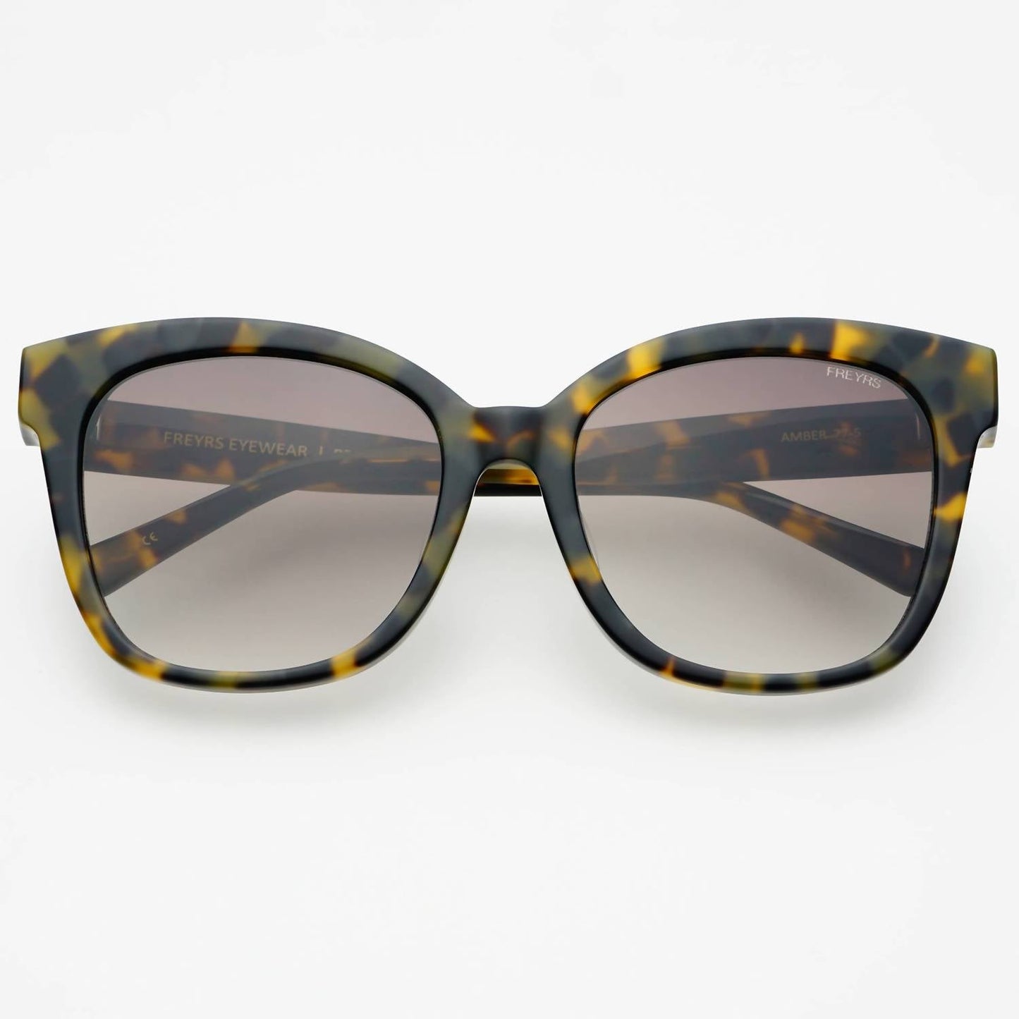 Freyrs Eyewear - Women's Amber Cat Eye Non-polarized Sunglasses