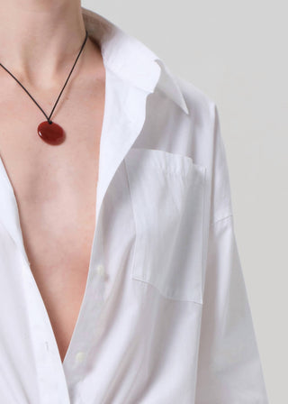 Citizens Of Humanity - Frances Cropped Cape Button Up Shirt